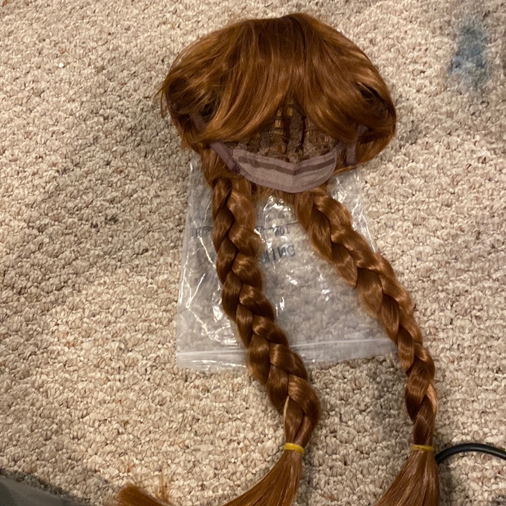 Frozen Princess Anna Wig